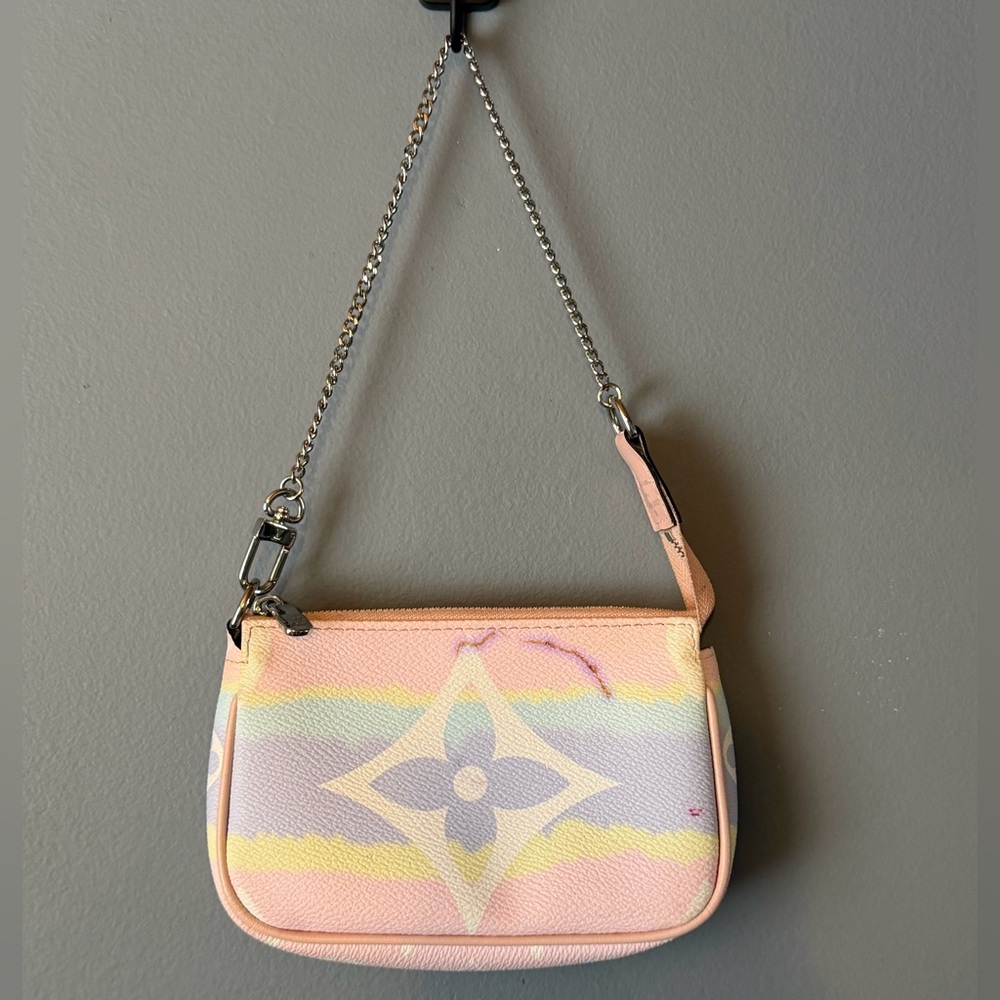 Limited Edition Louis Vuitton Monogram Escale Mini Pochette Accessoires